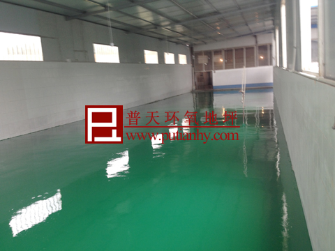 成都食品厂环氧地坪1