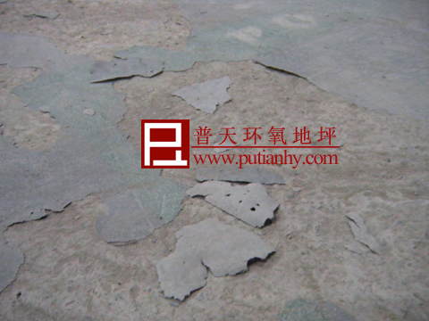 环氧地坪起层脱落原因